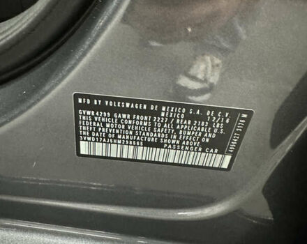 Сірий Фольксваген Джетта, об'ємом двигуна 1.8 л та пробігом 126 тис. км за 11700 $, фото 26 на Automoto.ua