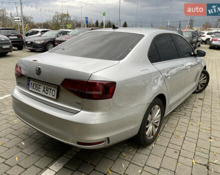 Серый Фольксваген Джетта, объемом двигателя 1.4 л и пробегом 166 тыс. км за 9500 $, фото 2 на Automoto.ua