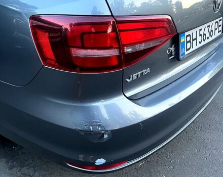 Серый Фольксваген Джетта, объемом двигателя 1.4 л и пробегом 220 тыс. км за 8500 $, фото 10 на Automoto.ua