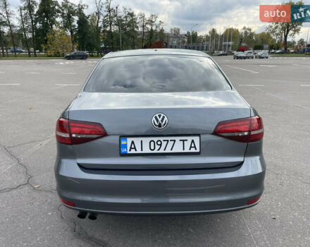 Серый Фольксваген Джетта, объемом двигателя 1.4 л и пробегом 215 тыс. км за 7650 $, фото 6 на Automoto.ua