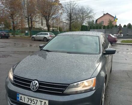 Фольксваген Джетта 2017 в Фастове на Automoto.ua Серый Фольксваген Джетта, объемом двигателя 1.4 л и пробегом 195 тыс. км за 11000 $, фото 1 на Automoto.ua