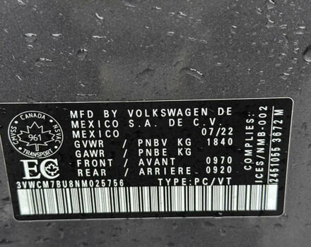 Серый Фольксваген Джетта, объемом двигателя 1.5 л и пробегом 83 тыс. км за 19000 $, фото 10 на Automoto.ua