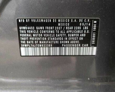 Сірий Фольксваген Джетта, об'ємом двигуна 2 л та пробігом 61 тис. км за 1900 $, фото 11 на Automoto.ua