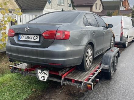 Фольксваген Джетта 2014 у Магалиновке на Automoto.ua Сірий Фольксваген Джетта, об'ємом двигуна 1.8 л та пробігом 100 тис. км за 2500 $, фото 1 на Automoto.ua