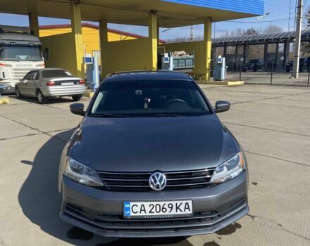 Серый Фольксваген Джетта, объемом двигателя 2 л и пробегом 140 тыс. км за 10500 $, фото 1 на Automoto.ua