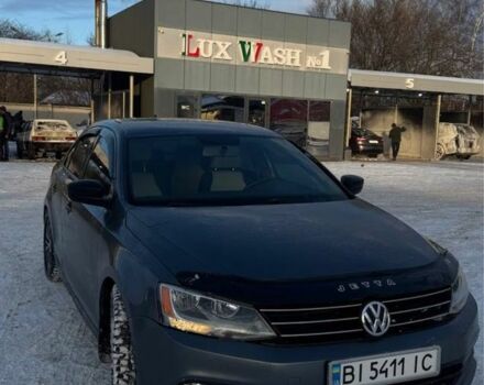 Серый Фольксваген Джетта, объемом двигателя 1.8 л и пробегом 124 тыс. км за 9950 $, фото 1 на Automoto.ua