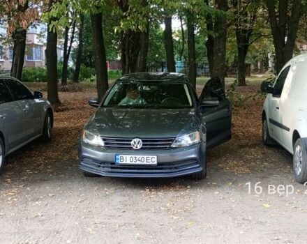 Серый Фольксваген Джетта, объемом двигателя 2 л и пробегом 104 тыс. км за 10500 $, фото 1 на Automoto.ua