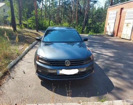 Серый Фольксваген Джетта, объемом двигателя 2 л и пробегом 197 тыс. км за 9500 $, фото 1 на Automoto.ua