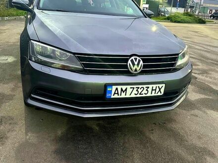 Серый Фольксваген Джетта, объемом двигателя 2 л и пробегом 232 тыс. км за 10300 $, фото 1 на Automoto.ua