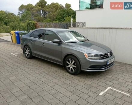 Серый Фольксваген Джетта, объемом двигателя 1.4 л и пробегом 131 тыс. км за 10200 $, фото 1 на Automoto.ua
