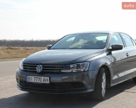 Серый Фольксваген Джетта, объемом двигателя 1.4 л и пробегом 91 тыс. км за 13500 $, фото 1 на Automoto.ua