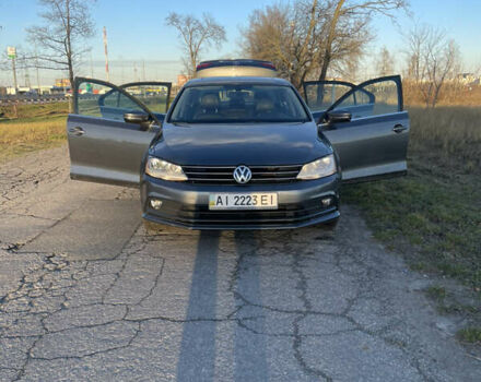 Серый Фольксваген Джетта, объемом двигателя 1.8 л и пробегом 126 тыс. км за 11999 $, фото 1 на Automoto.ua