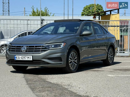 Фольксваген Джетта 2019 у Києві на Automoto.ua Сірий Фольксваген Джетта, об'ємом двигуна 1.4 л та пробігом 85 тис. км за 15499 $, фото 1 на Automoto.ua