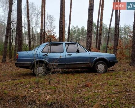 Синий Фольксваген Джетта, объемом двигателя 1.6 л и пробегом 448 тыс. км за 1300 $, фото 1 на Automoto.ua