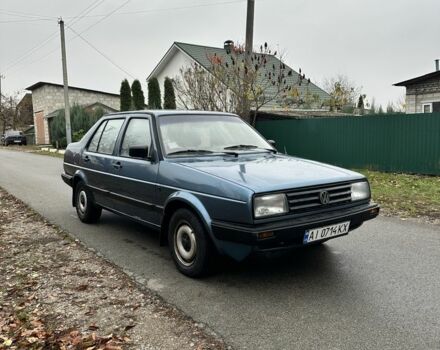 Синий Фольксваген Джетта, объемом двигателя 1.6 л и пробегом 200 тыс. км за 1800 $, фото 1 на Automoto.ua