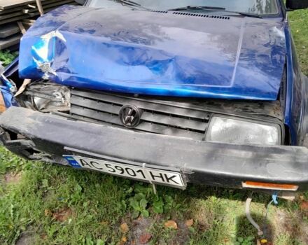 Синий Фольксваген Джетта, объемом двигателя 1.3 л и пробегом 1000 тыс. км за 500 $, фото 1 на Automoto.ua