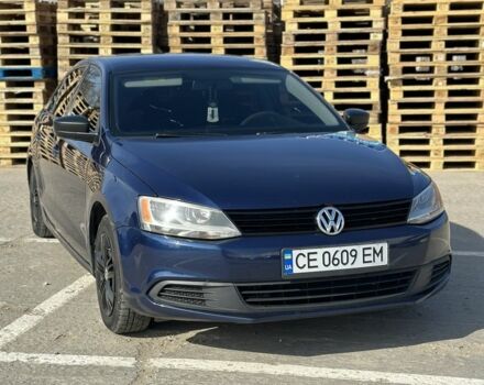 Фольксваген Джетта 2013 в Кицмане на Automoto.ua Синий Фольксваген Джетта, объемом двигателя 2 л и пробегом 160 тыс. км за 9600 $, фото 2 на Automoto.ua