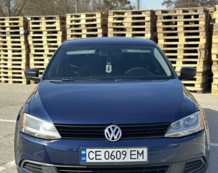 Фольксваген Джетта 2013 в Кицмане на Automoto.ua Синий Фольксваген Джетта, объемом двигателя 2 л и пробегом 160 тыс. км за 9600 $, фото 1 на Automoto.ua