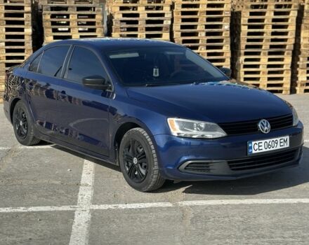 Фольксваген Джетта 2013 в Кицмане на Automoto.ua Синий Фольксваген Джетта, объемом двигателя 2 л и пробегом 160 тыс. км за 9600 $, фото 4 на Automoto.ua
