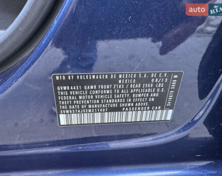 Синий Фольксваген Джетта, объемом двигателя 1.4 л и пробегом 191 тыс. км за 10350 $, фото 29 на Automoto.ua