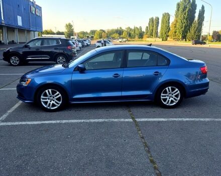 Синий Фольксваген Джетта, объемом двигателя 2 л и пробегом 195 тыс. км за 8500 $, фото 2 на Automoto.ua