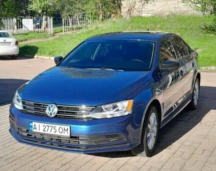 Синий Фольксваген Джетта, объемом двигателя 1.8 л и пробегом 153 тыс. км за 10400 $, фото 3 на Automoto.ua