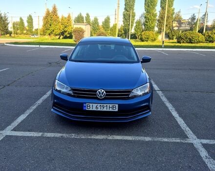 Синий Фольксваген Джетта, объемом двигателя 2 л и пробегом 195 тыс. км за 8500 $, фото 1 на Automoto.ua