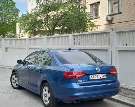 Синий Фольксваген Джетта, объемом двигателя 1.8 л и пробегом 153 тыс. км за 10400 $, фото 2 на Automoto.ua