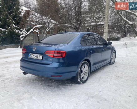 Синий Фольксваген Джетта, объемом двигателя 2 л и пробегом 241 тыс. км за 10000 $, фото 1 на Automoto.ua