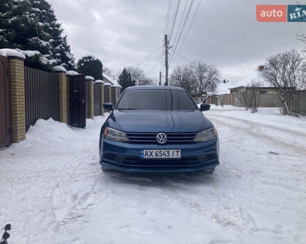 Синий Фольксваген Джетта, объемом двигателя 2 л и пробегом 241 тыс. км за 10000 $, фото 2 на Automoto.ua