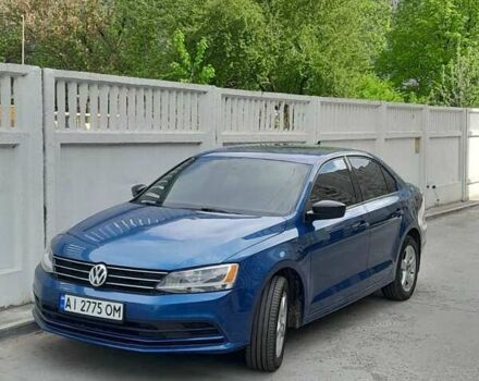 Синий Фольксваген Джетта, объемом двигателя 1.8 л и пробегом 153 тыс. км за 10400 $, фото 1 на Automoto.ua