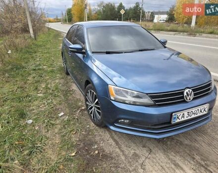 Фольксваген Джетта 2015 в Киеве на Automoto.ua Синий Фольксваген Джетта, объемом двигателя 1.8 л и пробегом 213 тыс. км за 11900 $, фото 1 на Automoto.ua