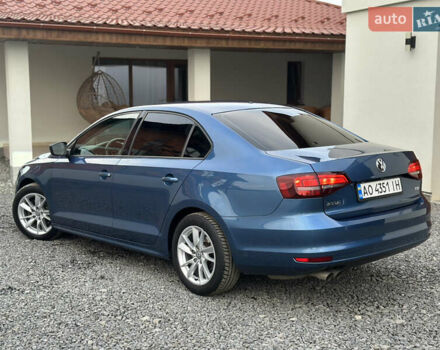 Синий Фольксваген Джетта, объемом двигателя 1.4 л и пробегом 236 тыс. км за 7999 $, фото 1 на Automoto.ua