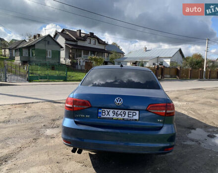 Синий Фольксваген Джетта, объемом двигателя 1.8 л и пробегом 145 тыс. км за 9600 $, фото 18 на Automoto.ua