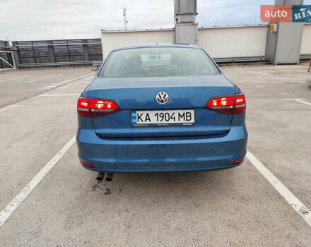 Синий Фольксваген Джетта, объемом двигателя 1.4 л и пробегом 178 тыс. км за 8500 $, фото 5 на Automoto.ua