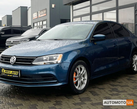 Синий Фольксваген Джетта, объемом двигателя 2 л и пробегом 224 тыс. км за 9500 $, фото 2 на Automoto.ua
