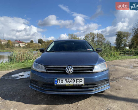 Синий Фольксваген Джетта, объемом двигателя 1.8 л и пробегом 145 тыс. км за 9600 $, фото 1 на Automoto.ua