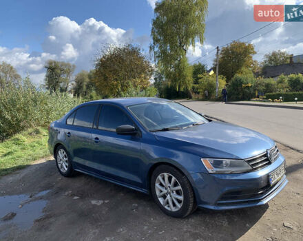 Синий Фольксваген Джетта, объемом двигателя 1.8 л и пробегом 145 тыс. км за 9600 $, фото 4 на Automoto.ua