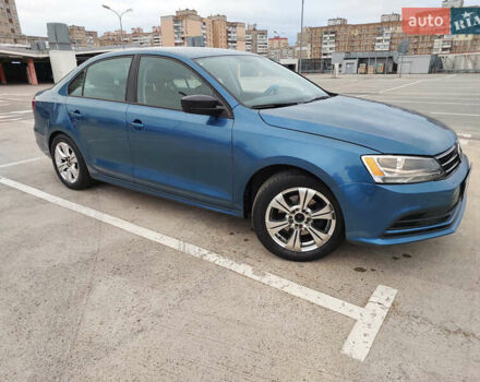 Синий Фольксваген Джетта, объемом двигателя 1.4 л и пробегом 178 тыс. км за 8500 $, фото 1 на Automoto.ua