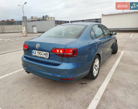 Синий Фольксваген Джетта, объемом двигателя 1.4 л и пробегом 178 тыс. км за 8500 $, фото 4 на Automoto.ua
