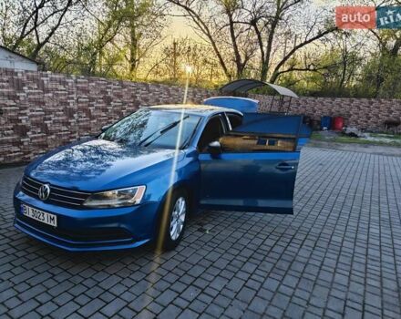 Синий Фольксваген Джетта, объемом двигателя 1.8 л и пробегом 203 тыс. км за 9400 $, фото 9 на Automoto.ua