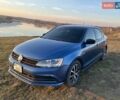 Синий Фольксваген Джетта, объемом двигателя 1.4 л и пробегом 200 тыс. км за 9600 $, фото 1 на Automoto.ua