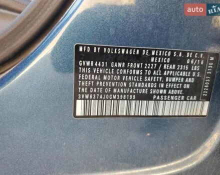 Синій Фольксваген Джетта, об'ємом двигуна 1.39 л та пробігом 204 тис. км за 1700 $, фото 11 на Automoto.ua