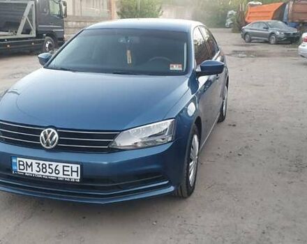Синий Фольксваген Джетта, объемом двигателя 1.4 л и пробегом 130 тыс. км за 9700 $, фото 2 на Automoto.ua