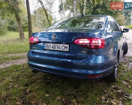 Фольксваген Джетта 2017 у Тернополі на Automoto.ua Синій Фольксваген Джетта, об'ємом двигуна 1.4 л та пробігом 57 тис. км за 11999 $, фото 5 на Automoto.ua