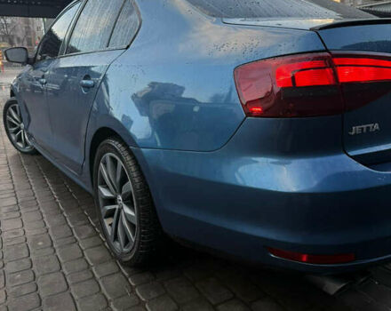 Синий Фольксваген Джетта, объемом двигателя 1.4 л и пробегом 77 тыс. км за 11800 $, фото 5 на Automoto.ua