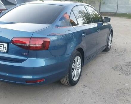 Синий Фольксваген Джетта, объемом двигателя 1.4 л и пробегом 130 тыс. км за 9700 $, фото 1 на Automoto.ua