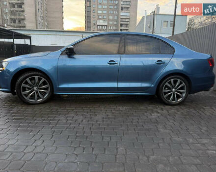 Синий Фольксваген Джетта, объемом двигателя 1.4 л и пробегом 77 тыс. км за 11800 $, фото 3 на Automoto.ua