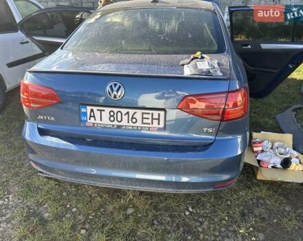 Синий Фольксваген Джетта, объемом двигателя 1.4 л и пробегом 175 тыс. км за 3000 $, фото 1 на Automoto.ua