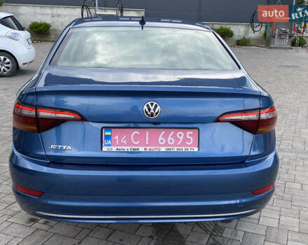 Фольксваген Джетта 2018 в Львове на Automoto.ua Синий Фольксваген Джетта, объемом двигателя 1.4 л и пробегом 95 тыс. км за 14300 $, фото 4 на Automoto.ua